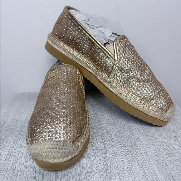 Michael Kors Kendrick Slip On Espadrille Flats Size 6.5 - Picture 2 of 7